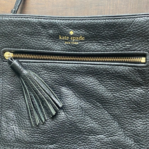 Kate Spade Black Crossbody Bag Sleek Design - Picture 16 of 16